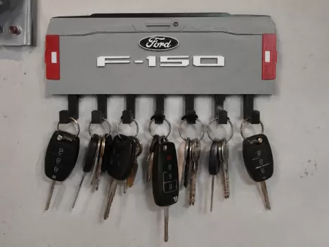 F150 Tailgate Key Hanger
