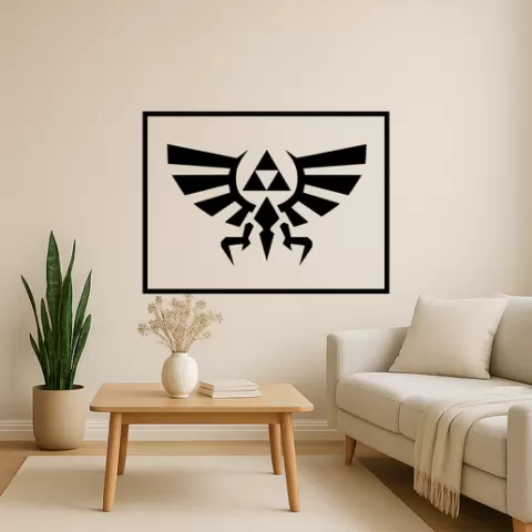 Link Ocarina Wall Art Framed