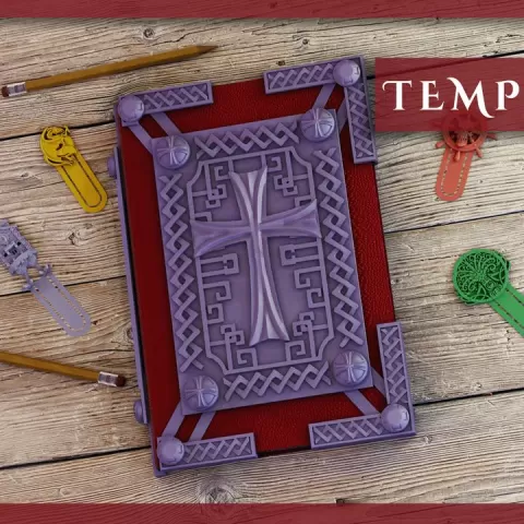 Templar Book Cover by Crosslances