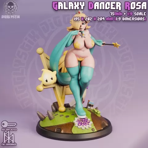 Galaxy Dancer Rosa by Jigglystix