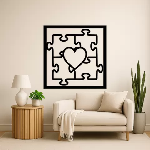 Link He Pieces Wall Art Framed