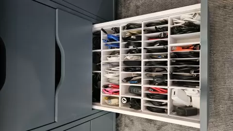 Ikea Alex Gridfinity cable bins