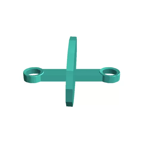Washing line connection between two bolts - DanGreeff