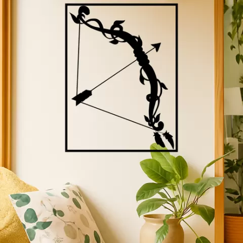 Link Bow And Arrow Wall Art Framed