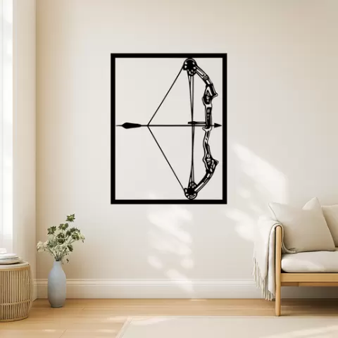 Link Bow And Arrow Wall Art Framed