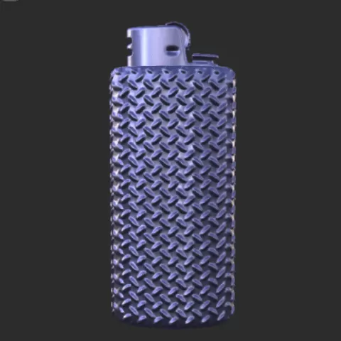 FUNDA MECHERO BIC .DRILLS . LIGHTER CASE .ESTUCHE PARA ENCENDEDOR BIC ARCHIVOS STL ALTA DEFINICION.HD STL PRINT.