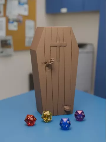 Coffin Dice Box