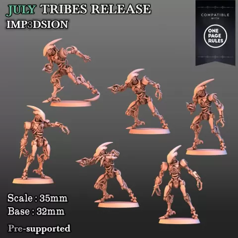 Automatons ( 6 units pack) by Imp3dsion