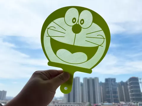 哆啦A梦扇子