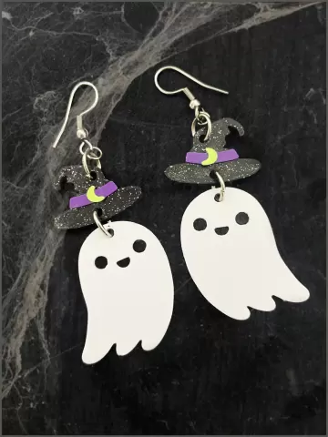 Ghost Earrings