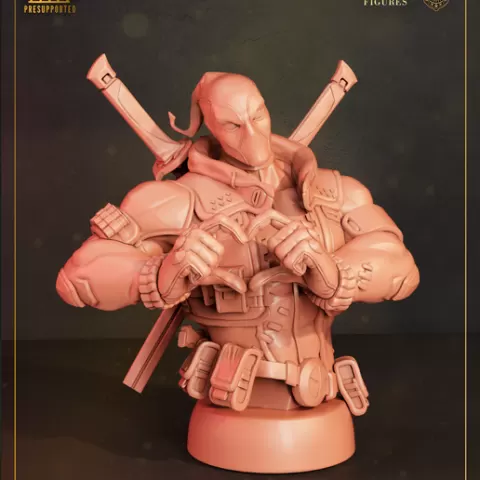 Deadpool Bust | Marvel Rivals