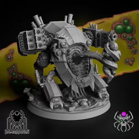 Armed Corpse Shredder by EightLegsMiniatures