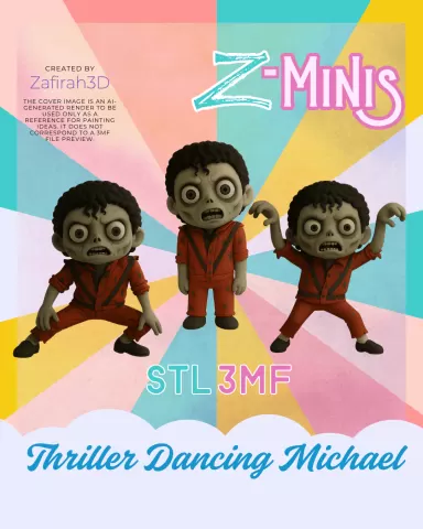 THRILLER DANCING MICHAEL Z-MINIS