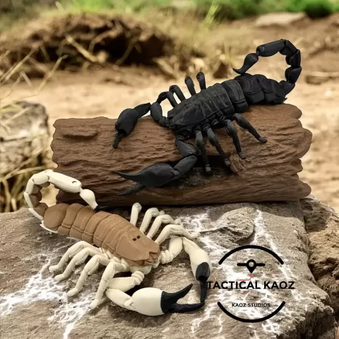 Articulating Scorpion Print in Place