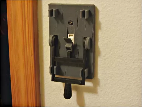 Frankenstein Light Switch Plate