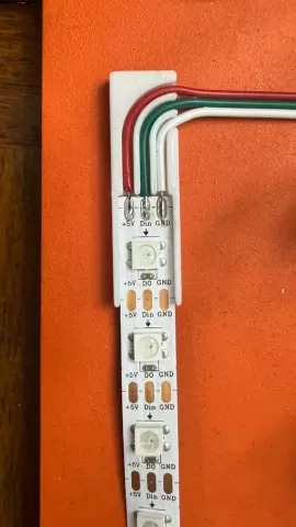 10mm LED soldering jig