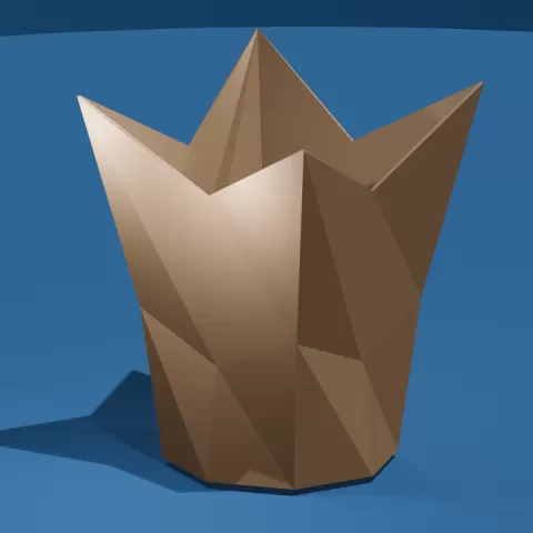 Geometric Star Vase by Stanley