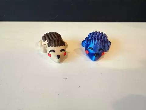 Cute Tiny Articulated Kawaii Hedgehog