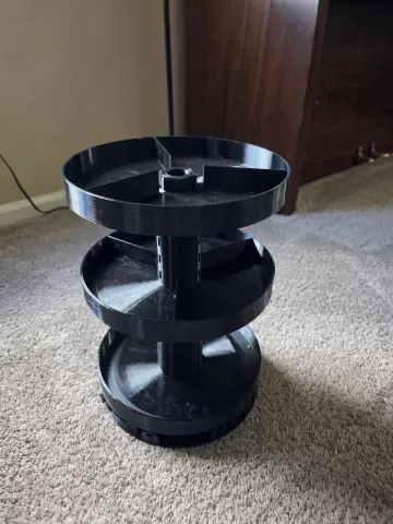 Modular Spinning Display Tower - Rotating Stand