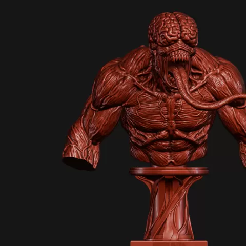 RESIDENT EVIL LICKER BUST