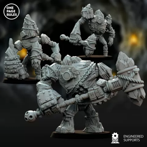 Coal Golems - Dwarves by One Page Rules