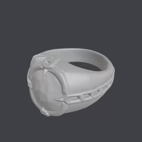 Ring 19 STL File for 3D Printing