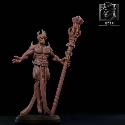 Muscular Lich by NoirPrint