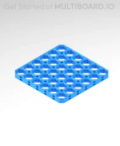 6x6 MU - MultiBoard Octagon Plate - 2x Ironing Stack