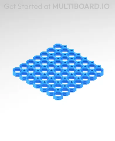 7x7 MU Side - Multiboard Border Tile - x2