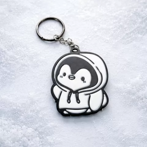 Penguin keychain