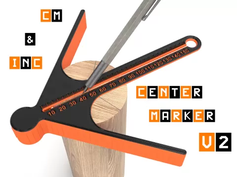Center marker with ruler V2