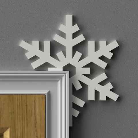 Snowflake Door Topper