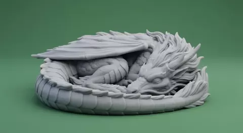 Asiatic Sleeping Dragon Series #3