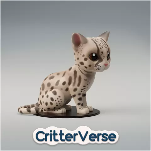 Whisp the Margay by CritterVerse