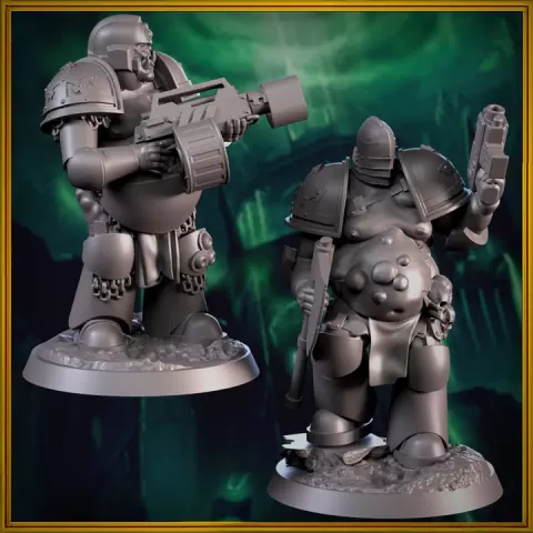 Chaos Ogres by Sergeant Hammer