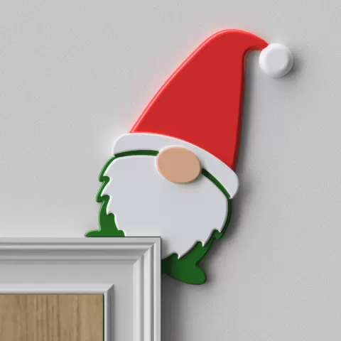 Christmas Gnome Door Topper