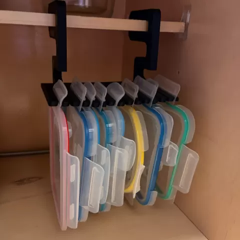 Tupperware Lid Hanger