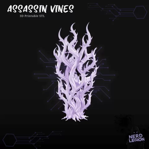 Assassin Vines - Dungeons and Dragons 3D Model
