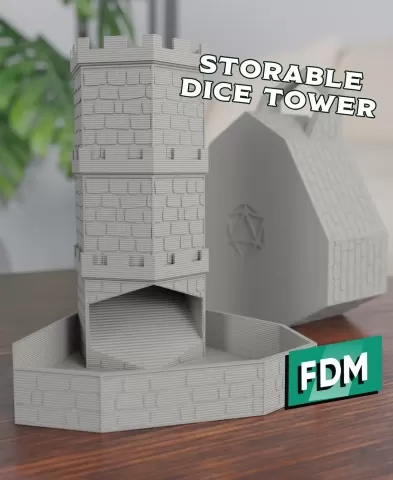 RPG - Dice Tower + Case