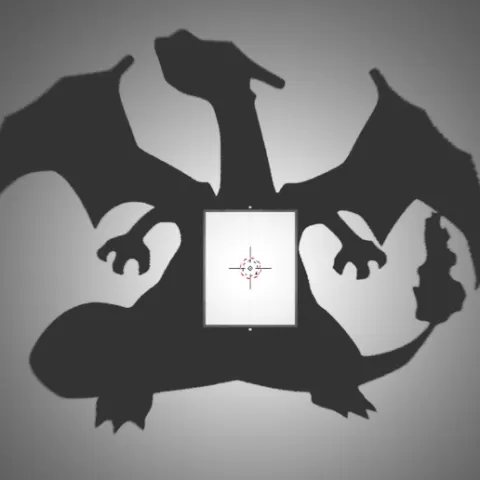 Charizard Shadow Lamp - Light Box