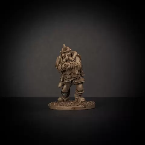 Mu Trooper 4 by Knucklebones Miniatures