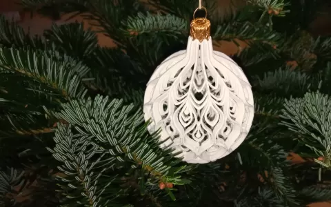 Openwork Christmas Bauble