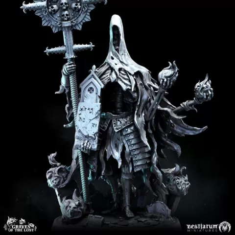 The Sepulchrite | Graves of the Lost | Undead by Bestiarum Miniatures
