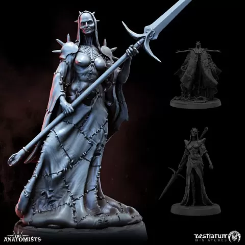 The Coterie x3 | The Anatomists | Fleshcraft by Bestiarum Miniatures