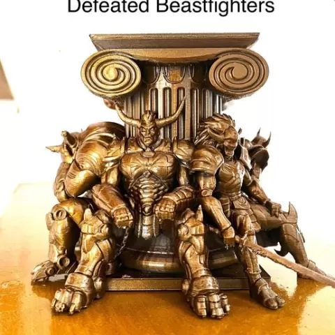 Voltes V Statue Stand featuring Beastfighters