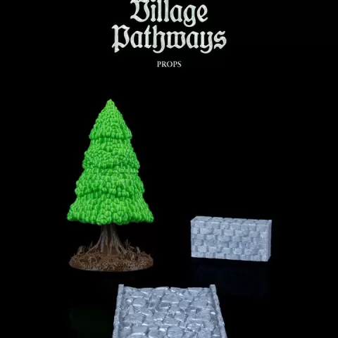 Village Pathways - Props by Stlflix