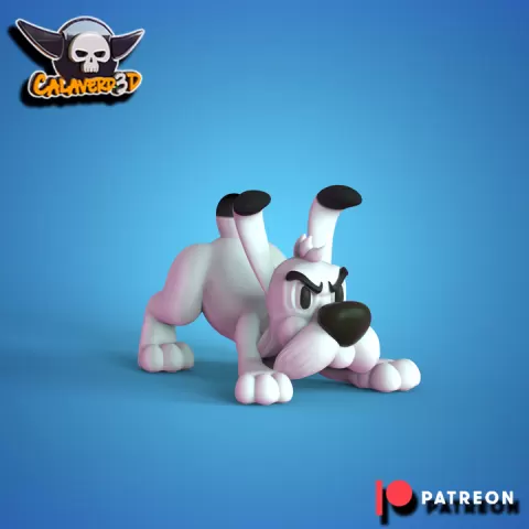 Gaul dog by Calaverd3D