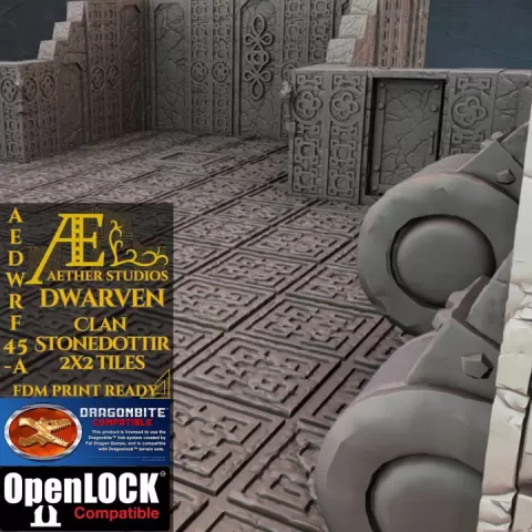 AEDWRF45-A - Clan Stonedottir 2x2 by Aether Studios