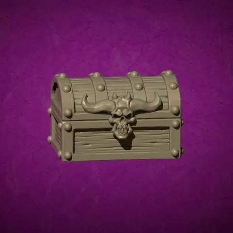 Coffer (Dungeon) by MOMminiatures