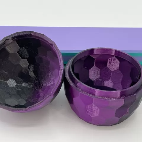 Tiny Gemstone Egg - Twist Lock by 3D Creative